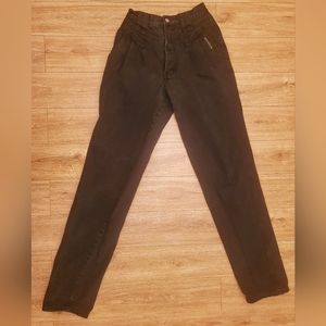 Vintage Rocky Mountain 90s Western Jeans black denim size 27/5 32" inseam